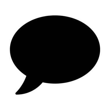 Kabarcık sohbet simge tasarlamak