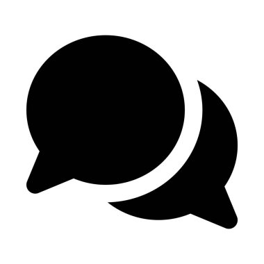 Sohbet kabarcıklar simge tasarlamak