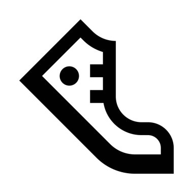 Spor ayakkabı simge tasarlamak