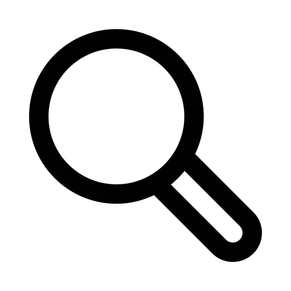 Obrázek ikony programu Lupa — Stockový vektor