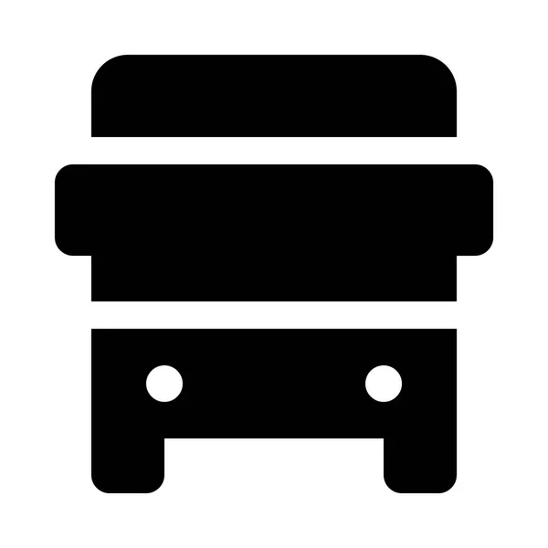 Bus icon illustration — Stock Vector