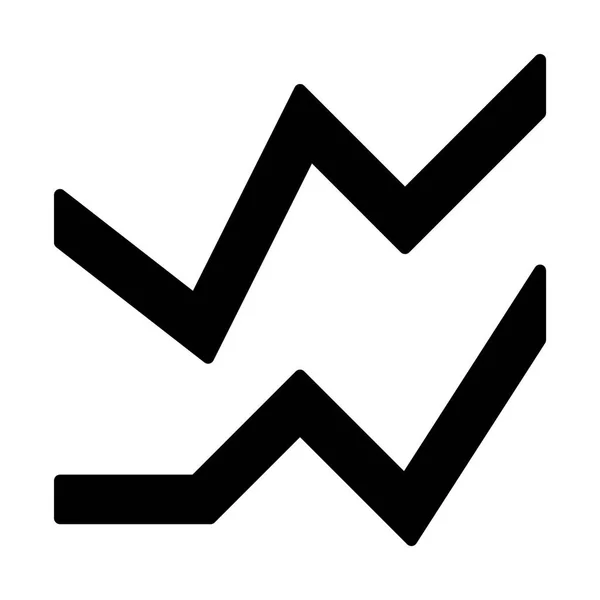 Diagram ikon illustration — Stock vektor