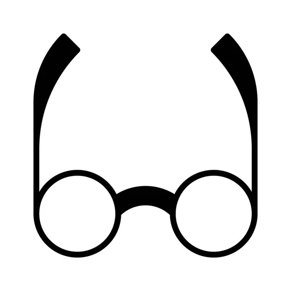 Ilustración icono gafas — Vector de stock