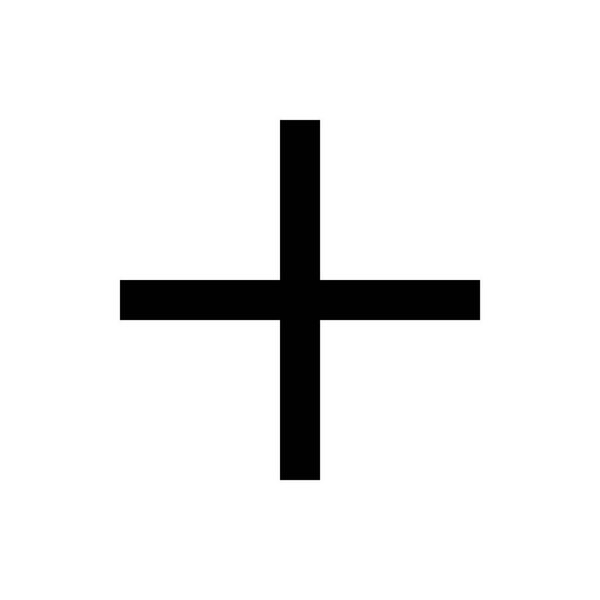 Plus icon illustration