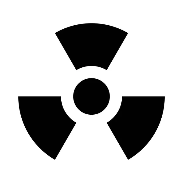 Ilustração do ícone de radiação —  Vetores de Stock