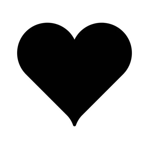Ilustração do ícone do coração — Vetor de Stock