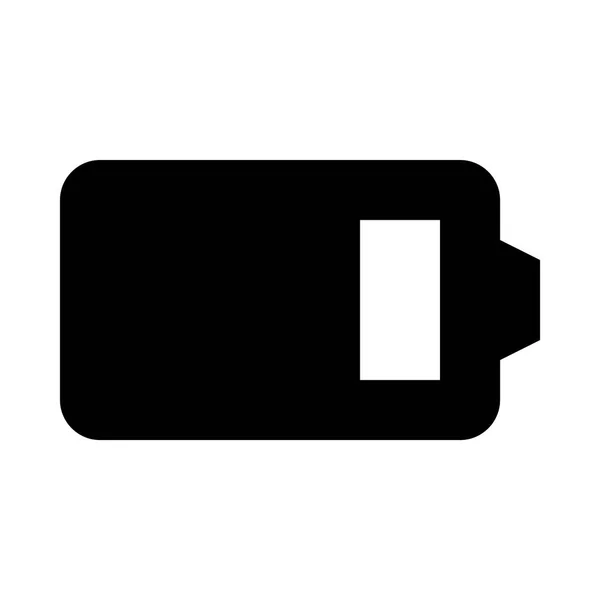 Batterij pictogram illustratie — Stockvector