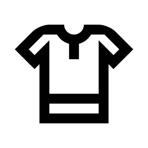 T-shirt pictogram illustratie — Stockvector