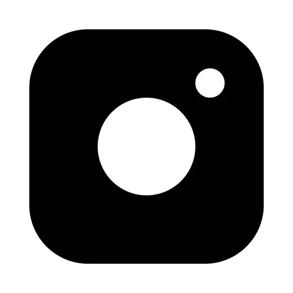 Иконка в Instagram — стоковый вектор