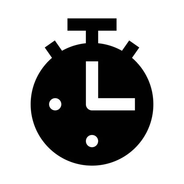 Kronometre simgesi illüstrasyon — Stok Vektör