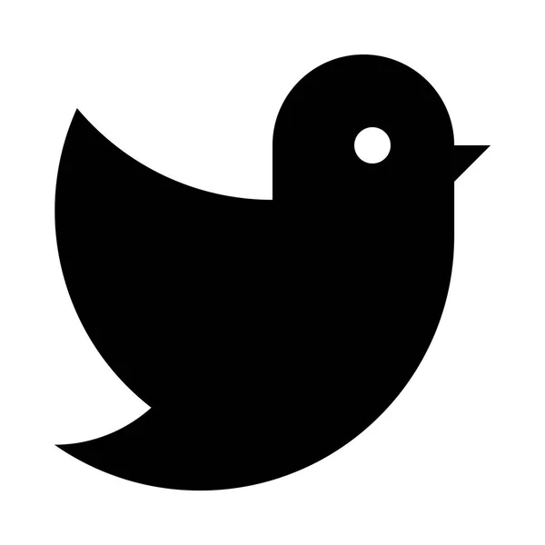 Twitter icon illustration — Stock Vector