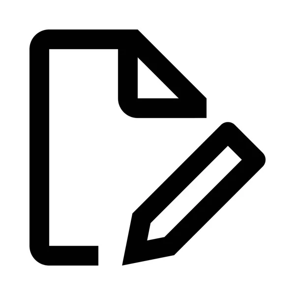 Fil ikon illustration — Stock vektor