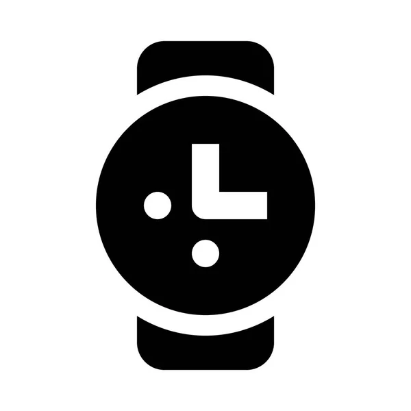 Reloj Icono Ilustración — Vector de stock