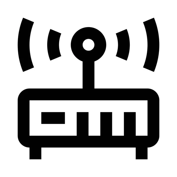 Ilustração do ícone do router — Vetor de Stock
