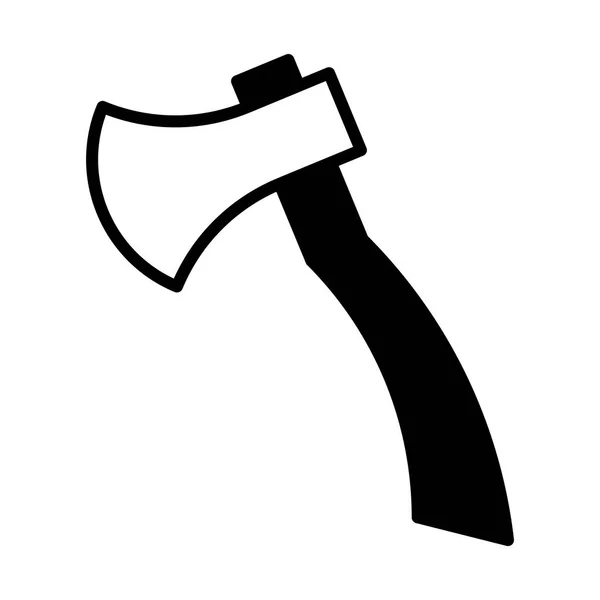 Icono de hacha ilustración — Vector de stock