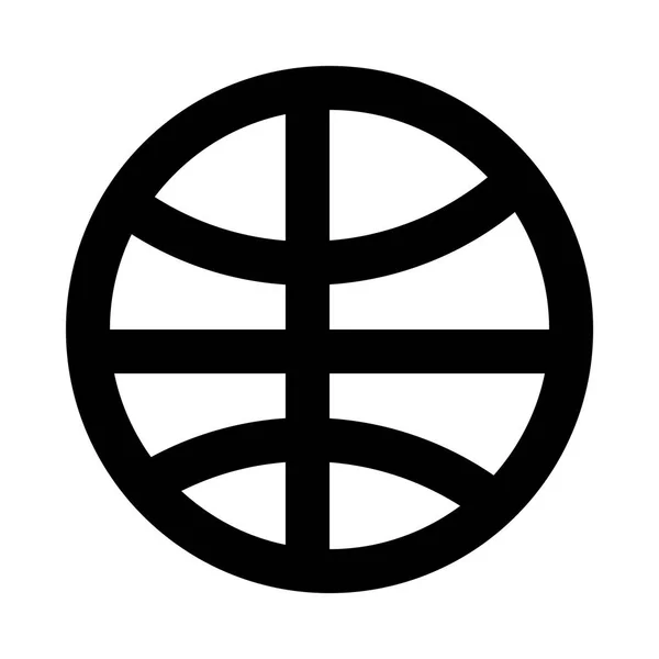Basket ikon illustration — Stock vektor