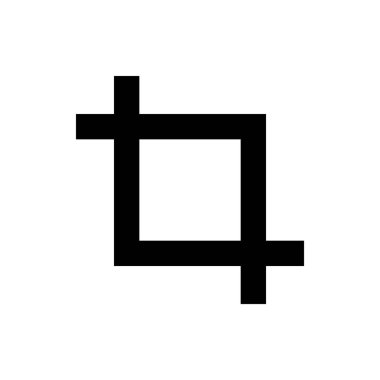 Kırpma aracı simge tasarlamak