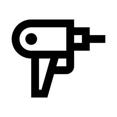 Matkap simgesi illüstrasyon