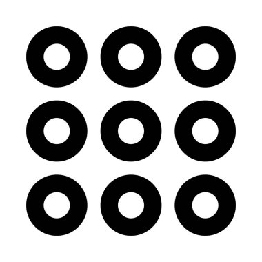 Noktalar simge tasarlamak