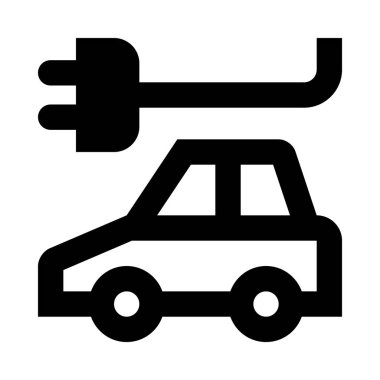 Elektrikli otomobil simge tasarlamak