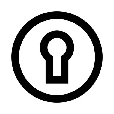 anahtar deliği simge tasarlamak