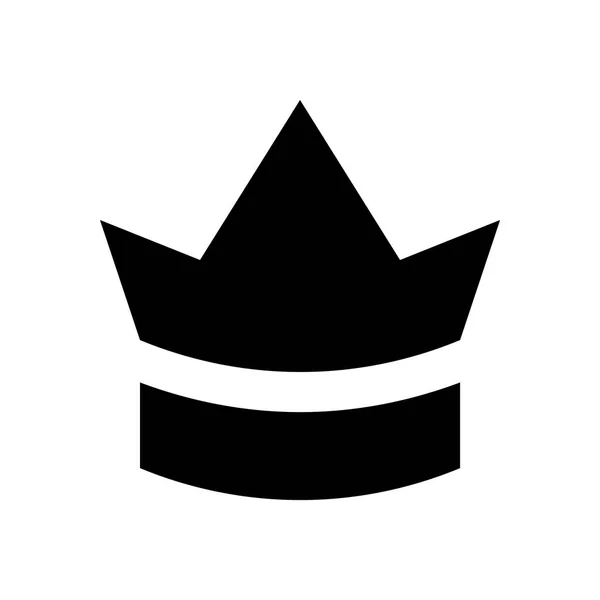 Illustrazione icona corona — Vettoriale Stock