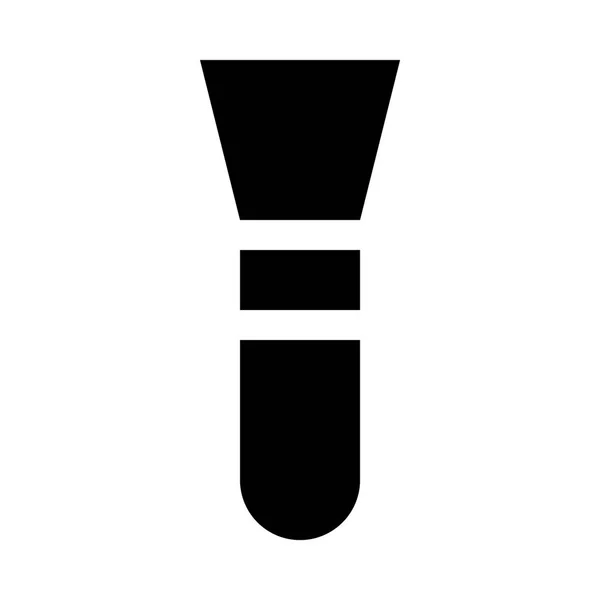 Ficklampa ikon illustration — Stock vektor