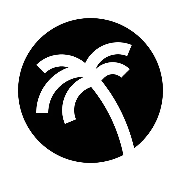 Obrázek ikony Palm — Stockový vektor