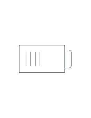 Pil simgesi illüstrasyon