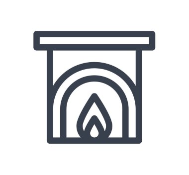 şömine simge tasarlamak