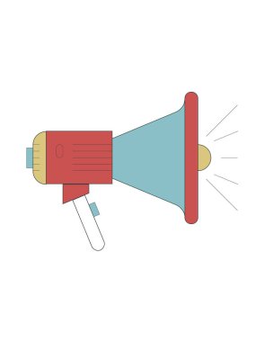 Megafon simge tasarlamak