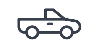 Araç simgesine illüstrasyon