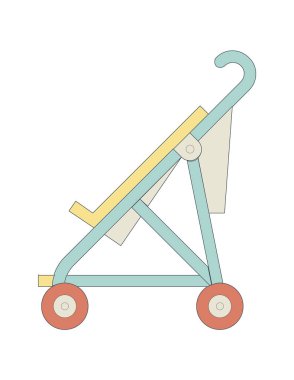 bebek arabası simge tasarlamak