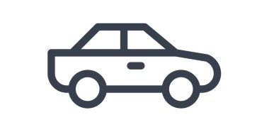 Araç simgesine illüstrasyon