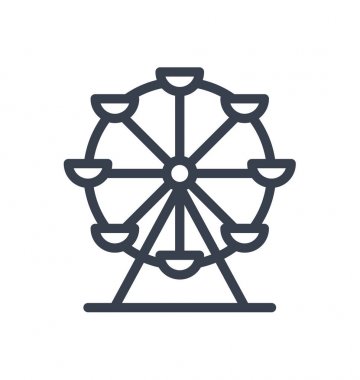 Dönme dolap simge tasarlamak