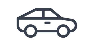 Araç simgesine illüstrasyon