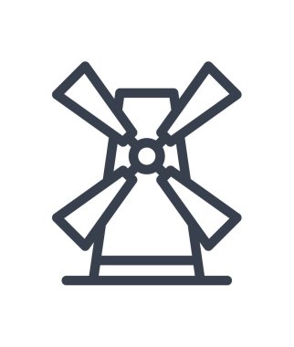 Değirmen simge tasarlamak