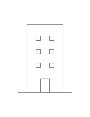 ev simgesini illüstrasyon