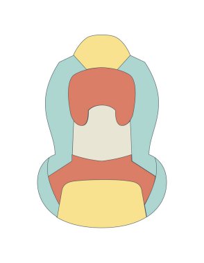 Araba koltuğu simge tasarlamak