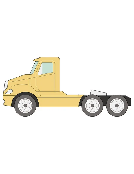 Illustration zur Truck-Ikone — Stockvektor