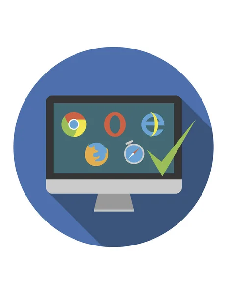 Internet tarayıcıları simge tasarlamak