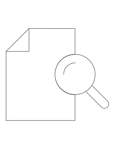Förhandsgranska ikon illustration — Stock vektor