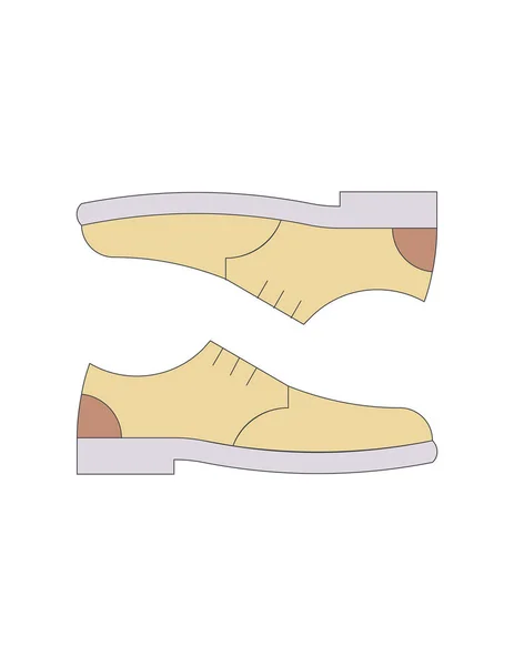 Schuhe Ikone Illustration — Stockvektor