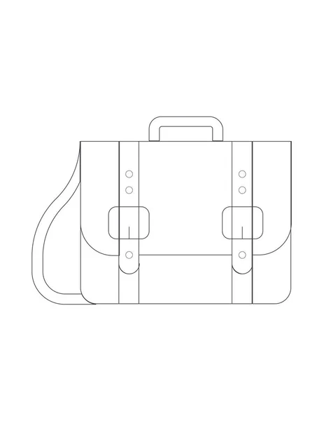 Taschensymbol-Illustration — Stockvektor