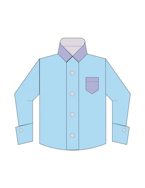 Ilustração ícone camisa — Vetor de Stock