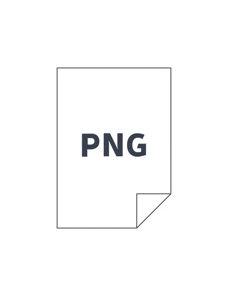Εικονογράφηση εικόνα μορφής PNG — Διανυσματικό Αρχείο