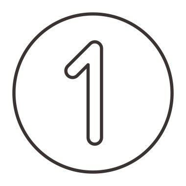 bir numara simge tasarlamak