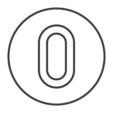 sıfır numara simge tasarlamak