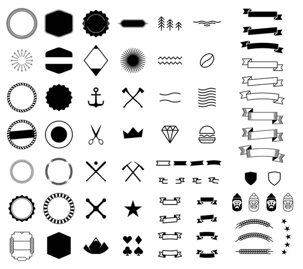 Märken element Set — Stock vektor