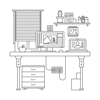 İşyeri iç şablonu